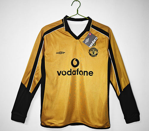 02 Manchester United Long sleeved retro